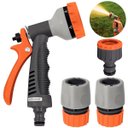 Ver imagem 1 de Esguicho Hidropistola 6 Jatos Mangueira Jardim + Engate Rápido 1/2" + Bico Torneira Engate Rápido |