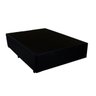 Base Cama Box Baú Casal Sintético Preto Serra Negra 42x138x188 - 2