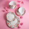 Jogo de Jantar de Porcelana Jardim Rosa 16 peças - Lyor JJ004 - 7