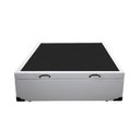 Ver imagem 3 de Cama Box Baú Casal Colchão Espuma D33 + Box Sintético Branco Serra Negra 59x138x188