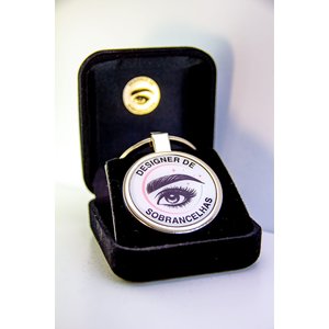 Chaveiro Profissão Designer de Sobrancelhas 2