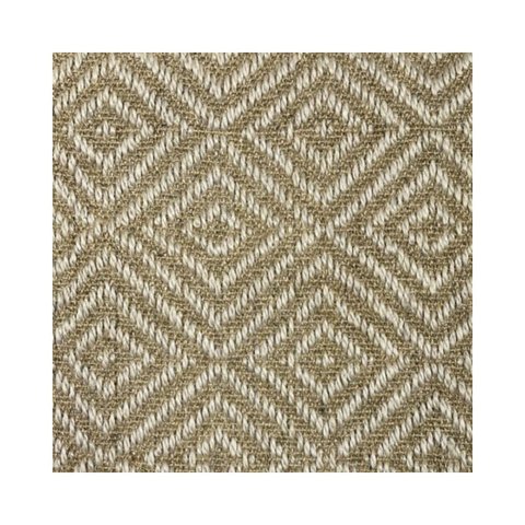 Tapete Sisal Natural 100x100 Quadrado Diamante