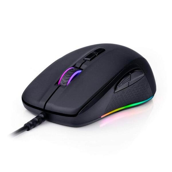 Mouse Gamer Redragon Stormrage Black - 10000dpi - 7 Botões Programáveis - LED RGB - M718-RGB - 1