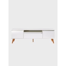 Rack com Prateleira 180cm Mdf Branco Dallas - On Móveis - 7