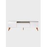 Rack com Prateleira 180cm Mdf Branco Dallas - On Móveis - 7