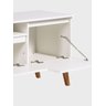 Rack com Prateleira 180cm Mdf Branco Dallas - On Móveis - 11