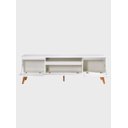 Ver imagem 2 de Rack com Prateleira 180cm MDF Branco Dallas - On Móveis