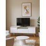 Rack com Prateleira 180cm Mdf Branco Dallas - On Móveis - 4