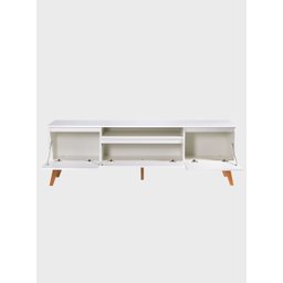 Rack com Prateleira 180cm Mdf Branco Dallas - On Móveis - 10