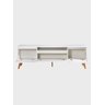 Rack com Prateleira 180cm Mdf Branco Dallas - On Móveis - 10
