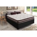 Ver mais imagens de Cama Box Baú Casal + Colchão de Molas Prime Colchões Classic Superlastic 138x188x64 Cor:preto