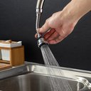 Ver imagem 3 de Adaptador Extensor de Torneira Flexível Cozinha Lavanderia