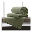 Ver imagem 2 de Manta Microfibra King Home Design - Esmeralda
