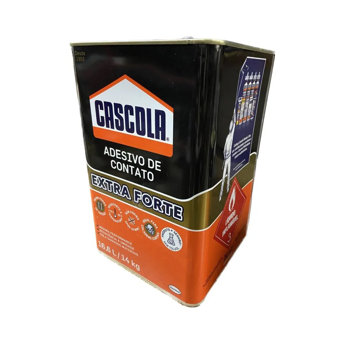 Adesivo Contato Cascola 14kg Henkel Extra - 2