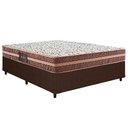 Ver imagem 1 de Cama Box Casal: Colchão Anatômico Herval D28/ag65 Bermont + Base Crc Courano Brown(138x188)