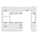 Ver imagem 2 de Cozinha Completa Meena 10 Portas 4 Gavetas 40250062 Branco - Politorno