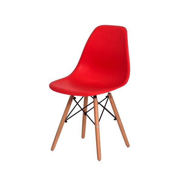 Cadeira Charles Eames Eiffel - Vermelho - 1