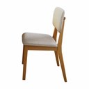 Ver mais imagens de Mesa de Jantar Living com 8 Cadeiras Class Bege 218cm