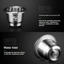 Ver imagem 2 de 3 Cápsulas Nespresso Reutilizável Inox com Tampa Inox