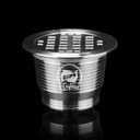 Ver imagem 4 de 3 Cápsulas Nespresso Reutilizável Inox com Tampa Inox