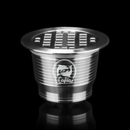 3 Cápsulas Nespresso Reutilizável Inox com Tampa Inox - 4 3 Cápsulas Nespresso Reutilizável Inox com Tampa Inox - 4