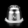 2 Cápsula Nespresso Reutilizável Inox com Tampa Inox - 5