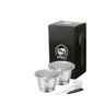 2 Cápsula Nespresso Reutilizável Inox com Tampa Inox - 1