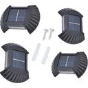 Ver imagem 1 de Luminaria Solar Arandela Parede Spot Balizador Kit 4 Und