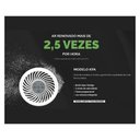 Ver imagem 3 de Purificador de Ar Portatil Komeco Kpa 100 20m² Hepa Branco 220V