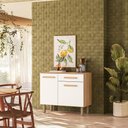 Ver imagem 1 de Balcão para Cozinha 90cm Lemon Carvalho/off White Nicioli