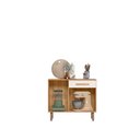Ver imagem 4 de Balcão para Cozinha 90cm Lemon Carvalho/off White Nicioli