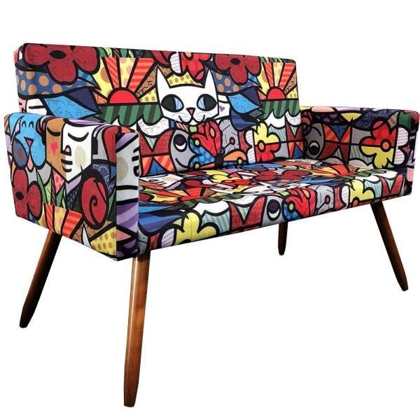 Namoradeira + Poltrona Vitória Romero Brito - D'Rost - 4