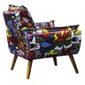 Poltrona Opala Decorativa Romero Brito Exclusiva - D'Rost - 2