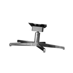 Poltrona Opala Decorativa Base de Balanço Amamentação Suede Preto - D'Rost - 4