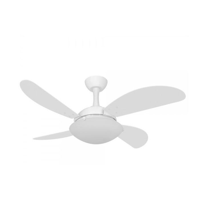 Ventilador Teto Ventax Uno Fly 4 Pás Branco Luxuoso 220v