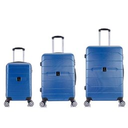 Conjunto de malas de viagem PMG Tóquio Swiss Move Azul - 2