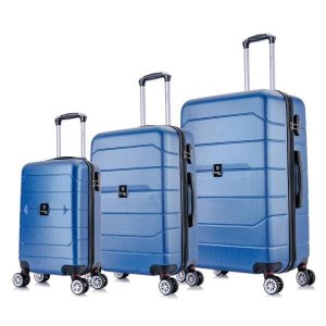 Conjunto de malas de viagem PMG Tóquio Swiss Move Azul