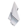 Toalha de Rosto Karsten Fio Penteado Max Lumina Branco/ Azul - 2