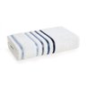 Toalha de Rosto Karsten Fio Penteado Max Lumina Branco/ Azul - 1