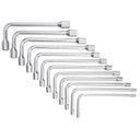 Ver imagem 1 de Jogo de Chaves Biela "l" 8 a 19mm 12 Pcs Aço Cromo Vanádio 44720/211 Tramontina Pro