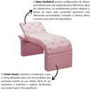Ver imagem 5 de Maca Estofada Estética Cílios Regulável Spa Suede Ana Clara Cor:rosê