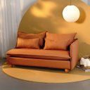 Ver imagem 1 de Sofá Modular 2 Lugares Braço Lateral com Pé Bolinha Sôma CabeCasa MadeiraOriginals