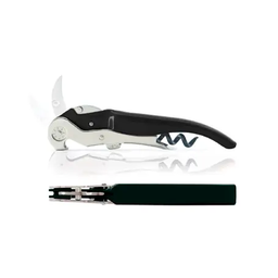 Abridor de Garrafas / Saca-Rolhas Pulltex ClickCut Preto - 4