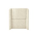 Ver imagem 5 de Cabeceira Solteiro Estofada Ideal para Cama Box 100cm Bouclé - Creme Whisky