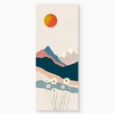 Ver imagem 4 de Adesivo de Porta - Paisagem Arte Boho