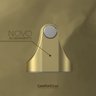 Trava Porta Magnético Universal Prendedor Fixador de Portas Comfort Door Adesivo 3m Dourado - 6