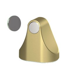 Trava Porta Magnético Universal Prendedor Fixador de Portas Comfort Door Adesivo 3m Dourado - 2