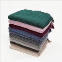 Ver imagem 5 de Manta Sofá Gigante 1,40 X 2,30 Mt - Natural - Natural Cru