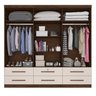 Guarda-roupa Casal 6 Portas 6 Gavetas Maximus Plus - 4