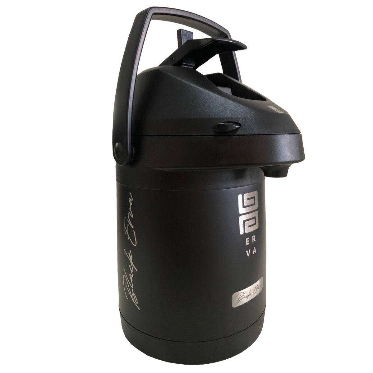 Kit Tereré Black Erva Garrafa 2,5l Cuia Erva Hortelã Ice - 8